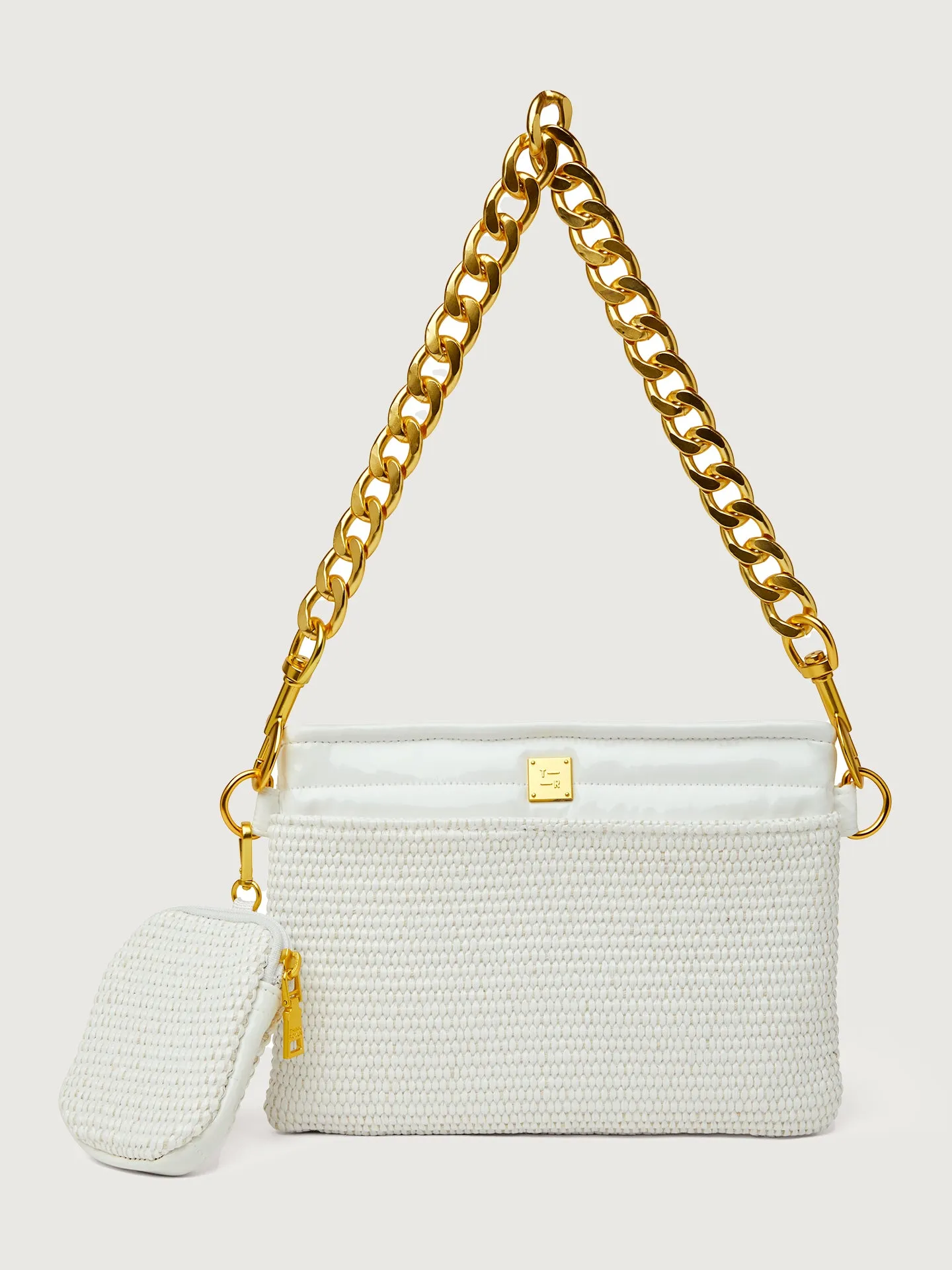 Downtown Crossbody - White Raffia sold by Carbon38 product image thumbnail 2
