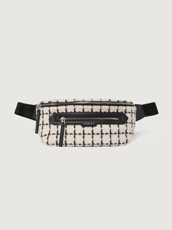 Roby Belt Bag - White/Black sold by Carbon38