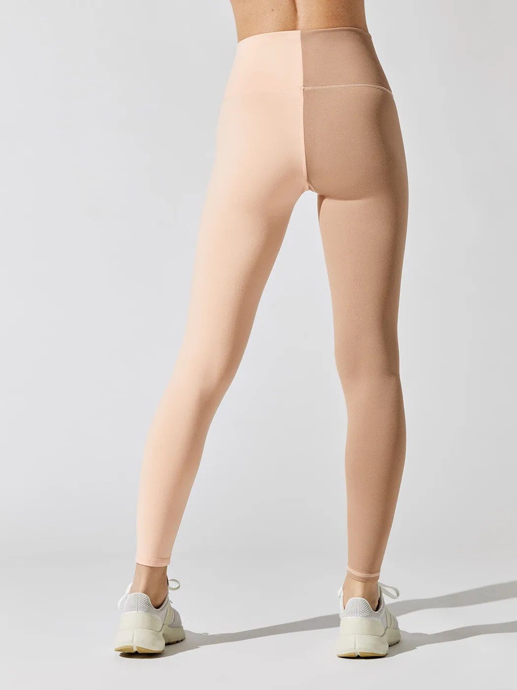 Apricot Colorblock TLC Super-High Band Legging - Two Tone Apricot sold by Carbon38 product image thumbnail 4