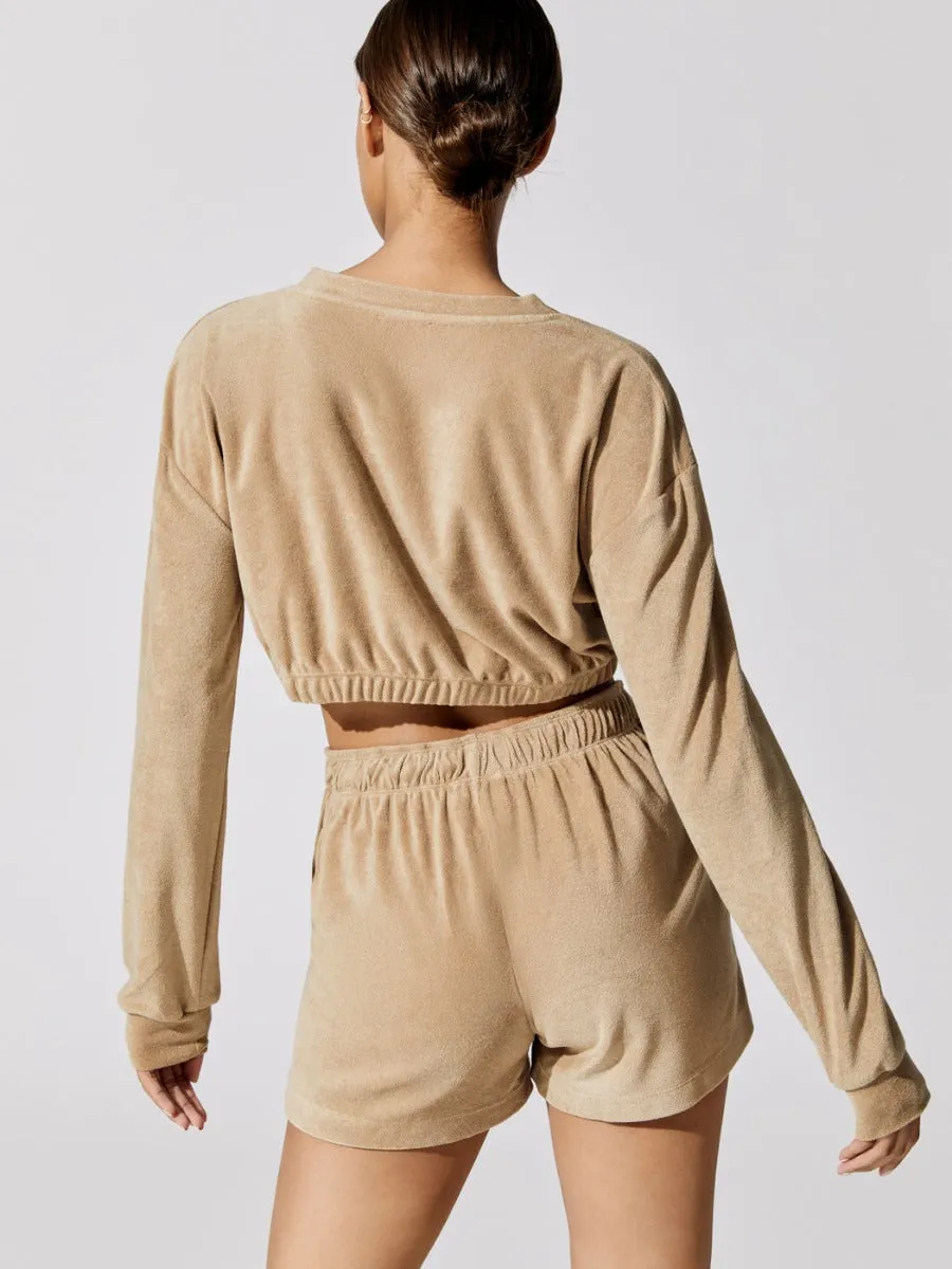 Maxine Sweatshirt - Taupe sold by Carbon38 product image thumbnail 2