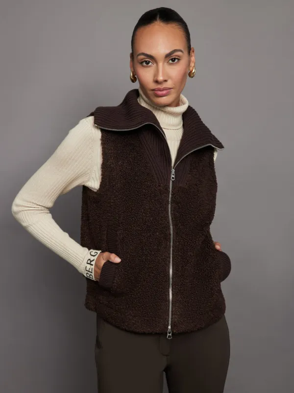 Aspen Gilet - Coffee Bean sold by Carbon38