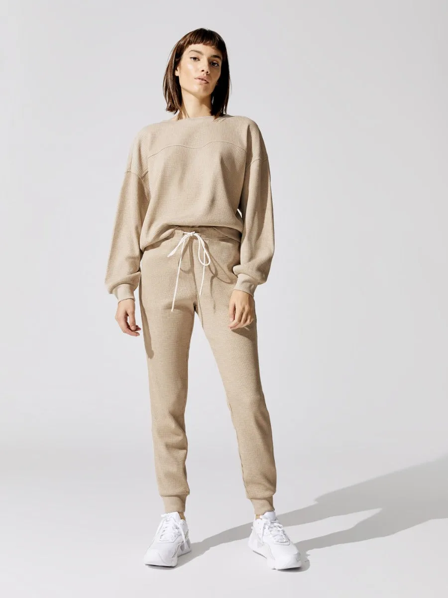 Arvin Sweatshirt - Wheat Marl sold by Carbon38 product image thumbnail 4