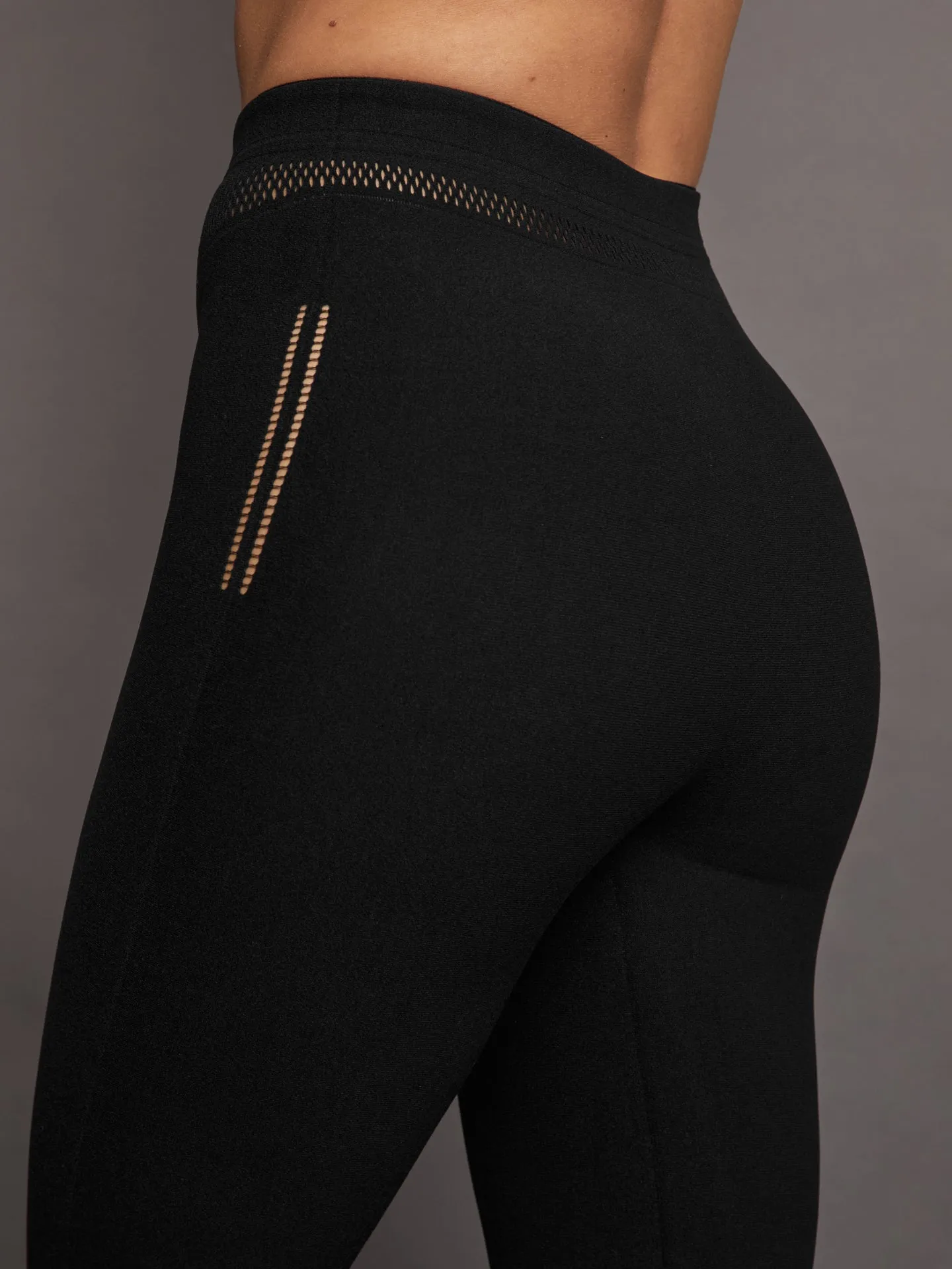 NET LINES LEGGINGS - BLACK sold by Carbon38 product image thumbnail 4