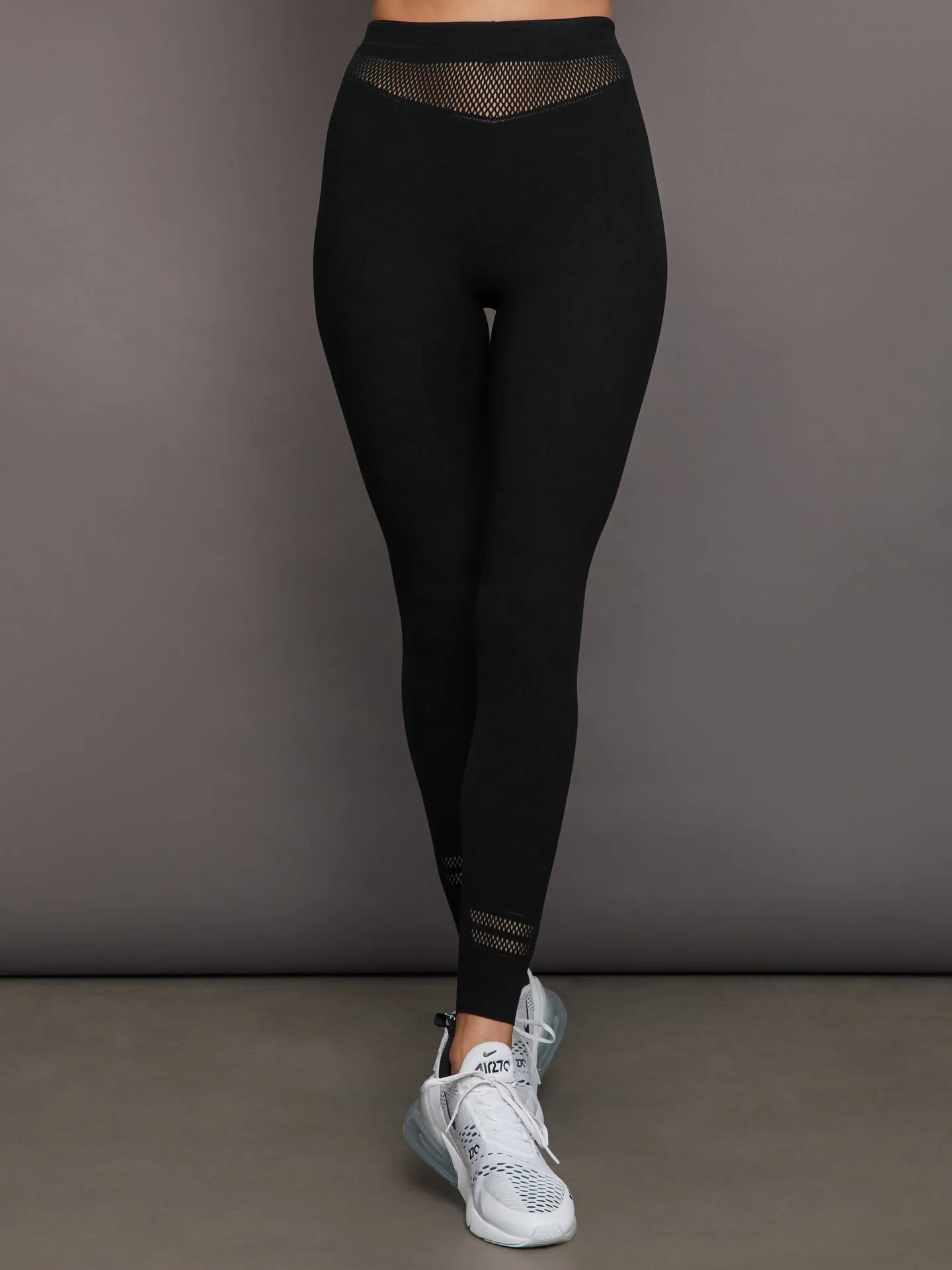 NET LINES LEGGINGS - BLACK sold by Carbon38