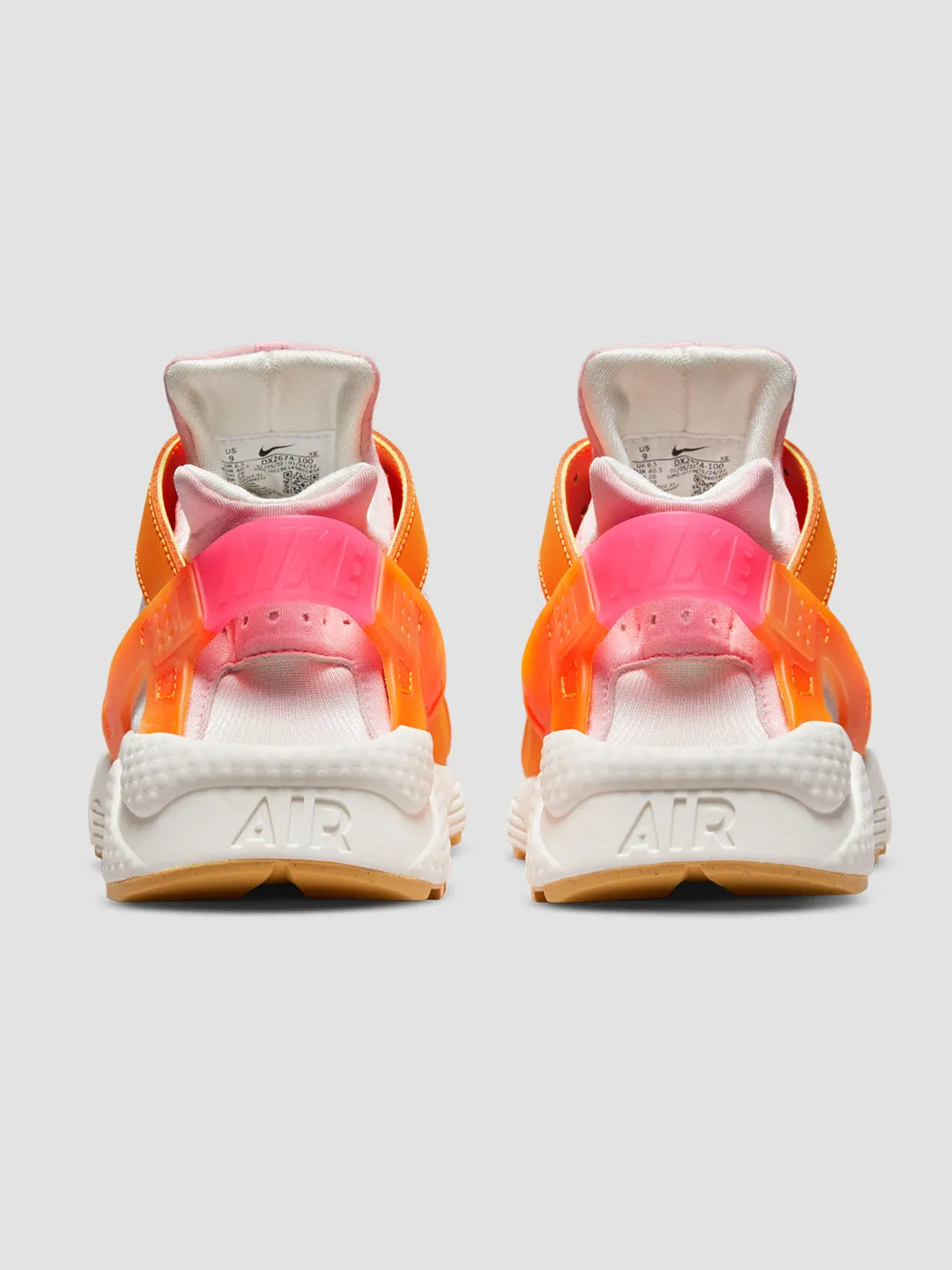 WMNS NIKE HUARACHE - Summit White/Hyper Pink-Solar Flare sold by Carbon38 product image thumbnail 2