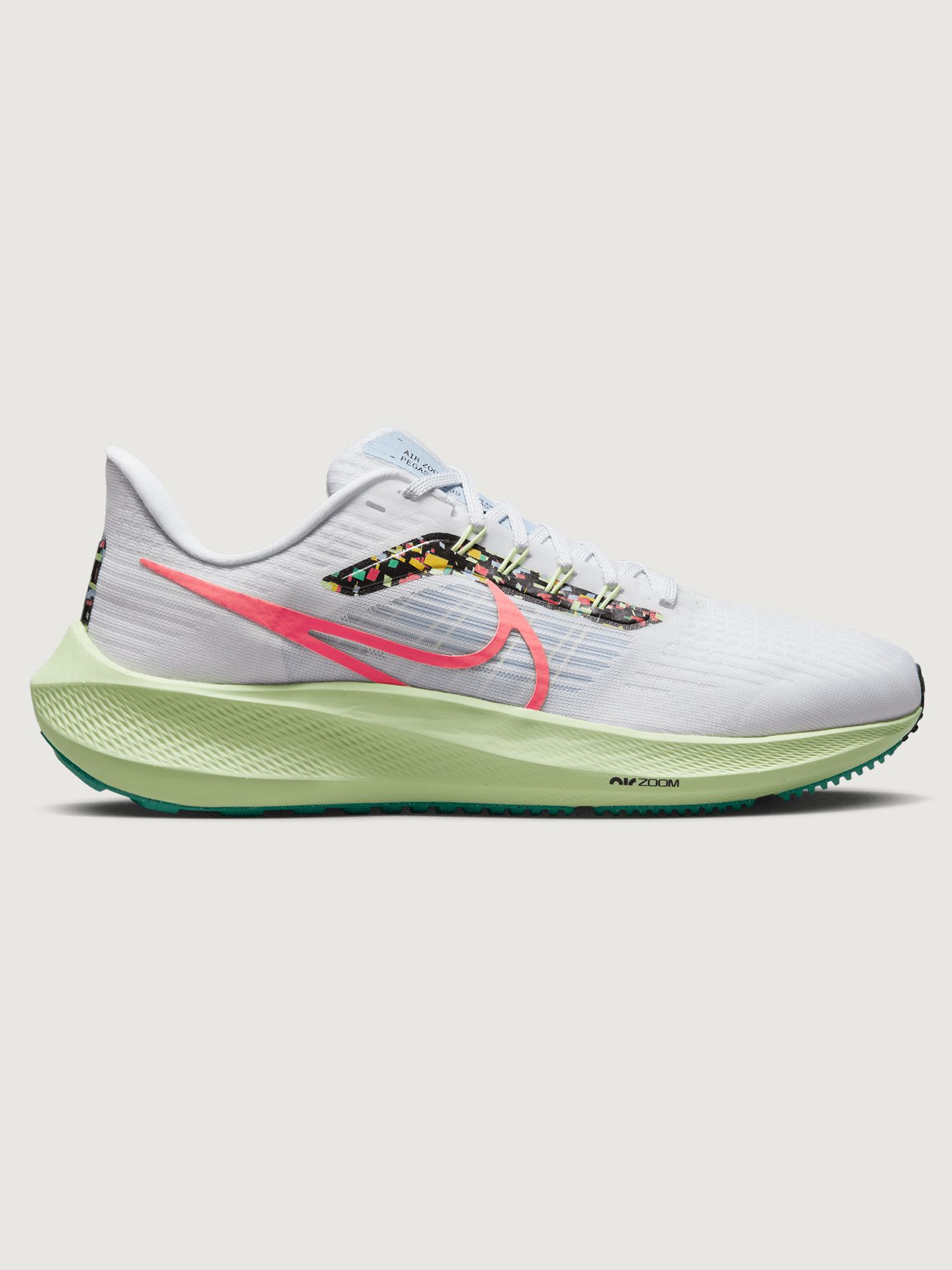 Wmns Nike Air Zoom Pegasus 39 - WHITE/HOT PUNCH-COBALT BLISS sold by Carbon38