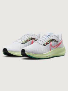 Wmns Nike Air Zoom Pegasus 39 - WHITE/HOT PUNCH-COBALT BLISS sold by Carbon38