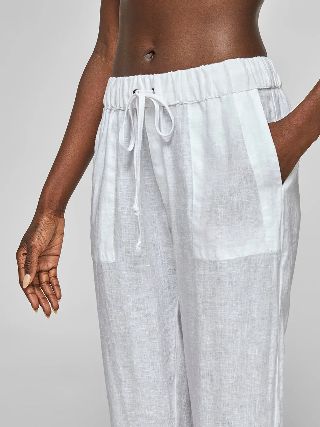 Easy Pant - White sold by Carbon38 product image thumbnail 5