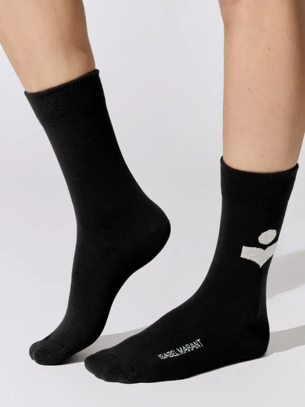 Siloki Logo Socks - Pink sold by Carbon38