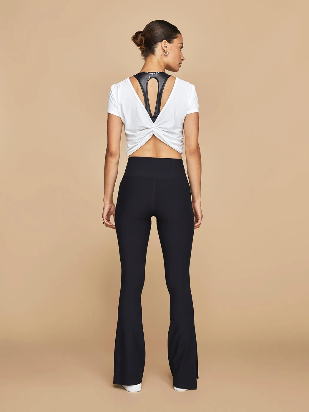 Featherweight Twist Out Cropped Tee - Cloud White sold by Carbon38 product image thumbnail 5