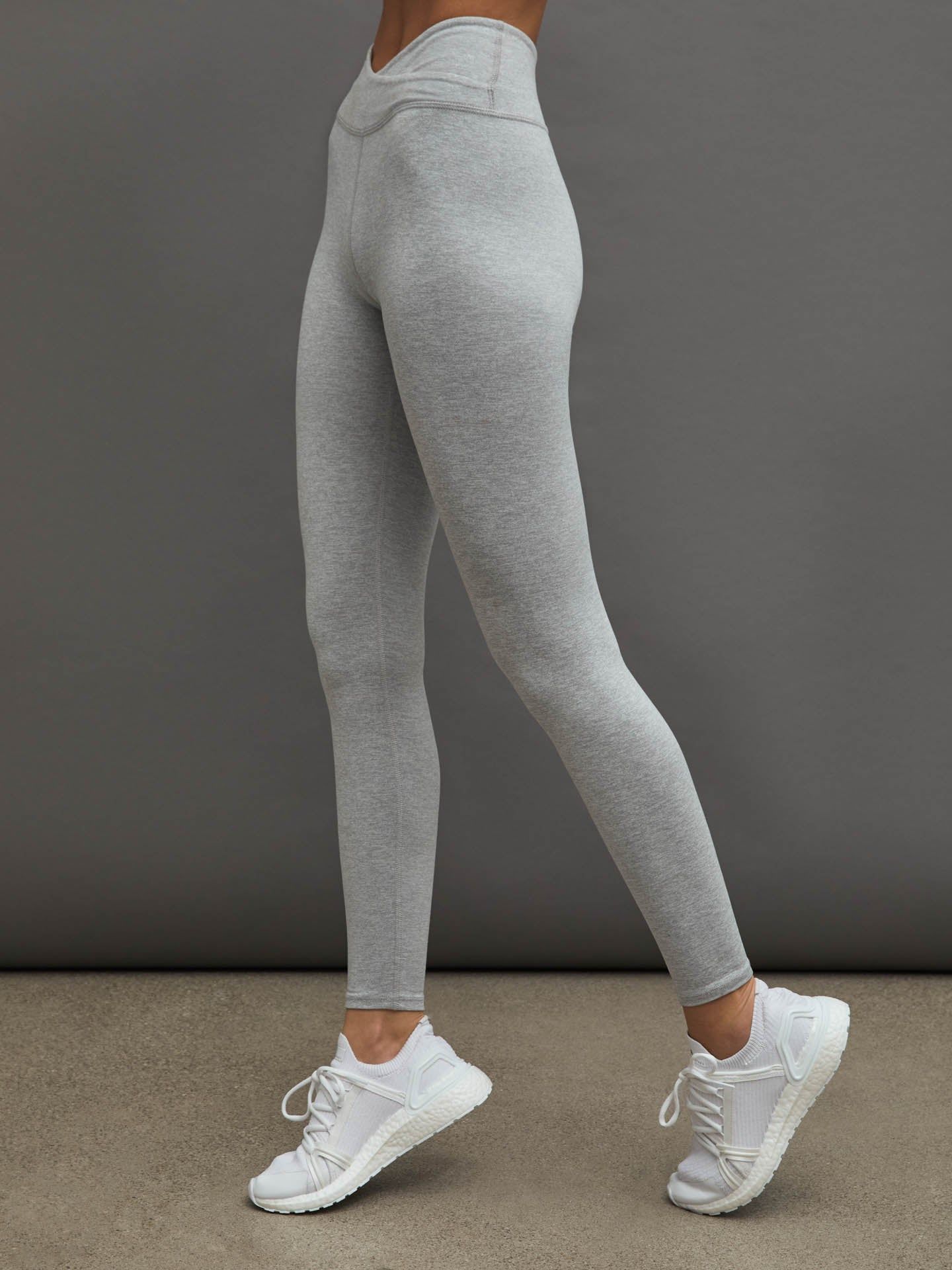 LIGHT HEATHER MELT WRAP BRA + LEGGING sold by Carbon38 product image thumbnail 7