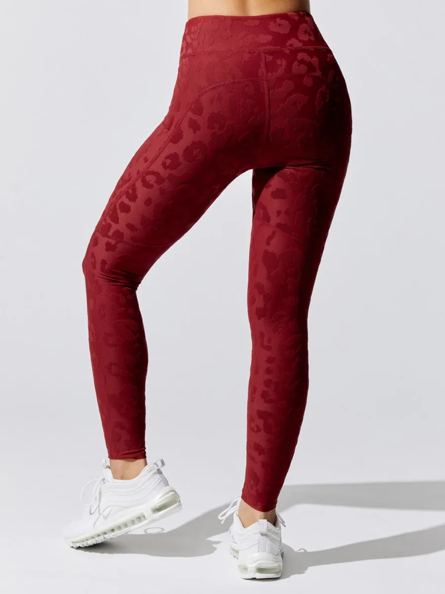 Active 3d Leopard Leggings - Black sold by Carbon38 product image thumbnail 4