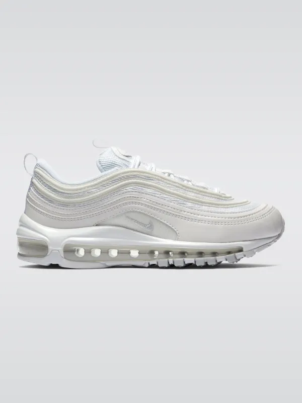 Air Max 97 Lx Sneaker - White/White Pure Platinum sold by Carbon38