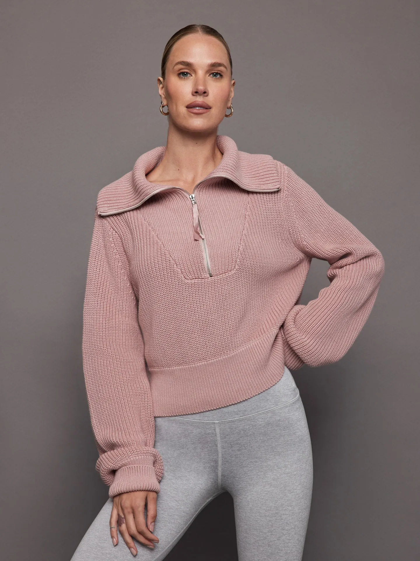 Mentone Knit - Pale Mauve sold by Carbon38