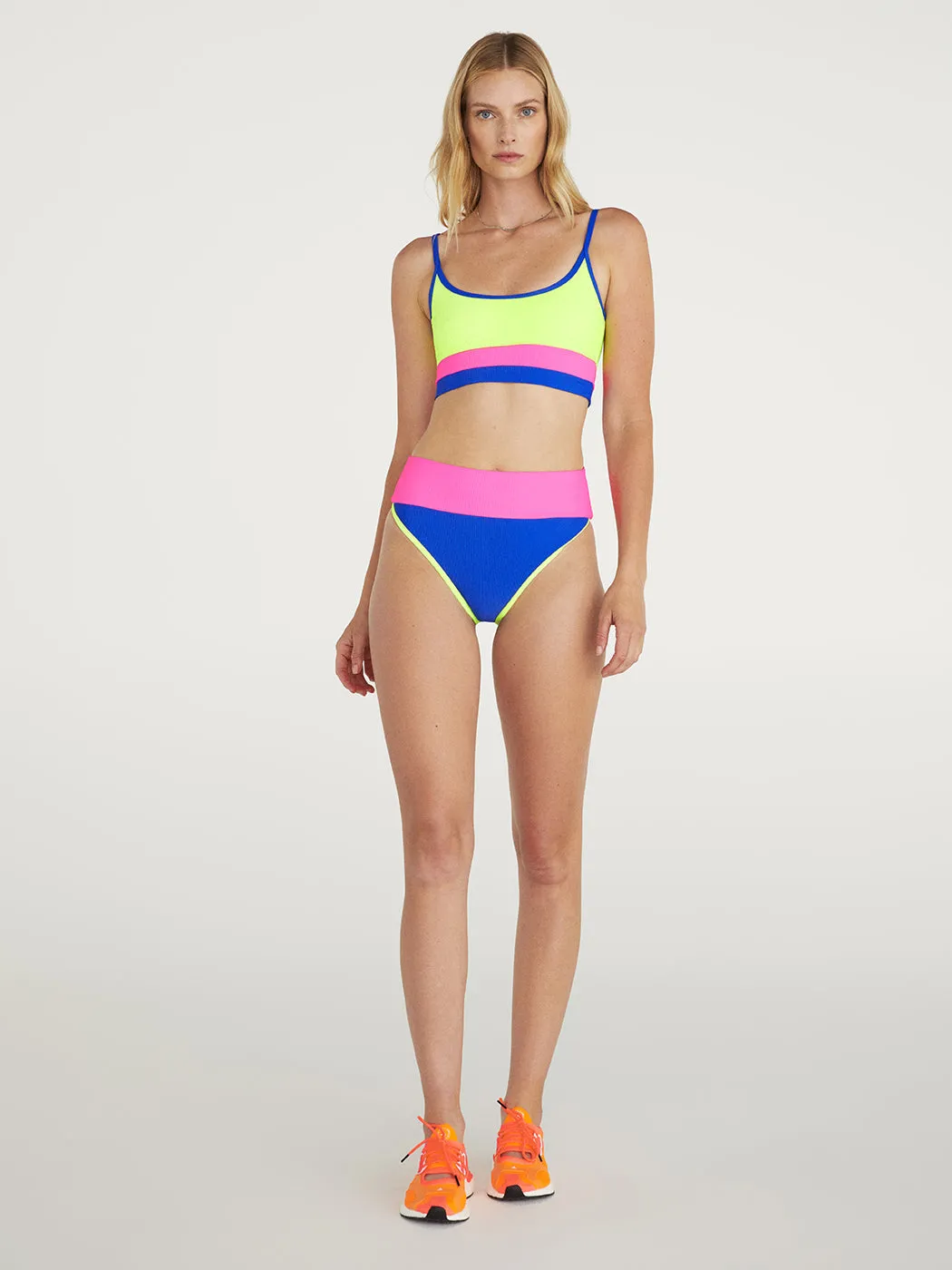 Eva Top - Electric Beach Colorblock sold by Carbon38 product image thumbnail 2