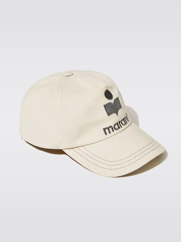 Tyron Logo Basecall Cap - Ecru sold by Carbon38