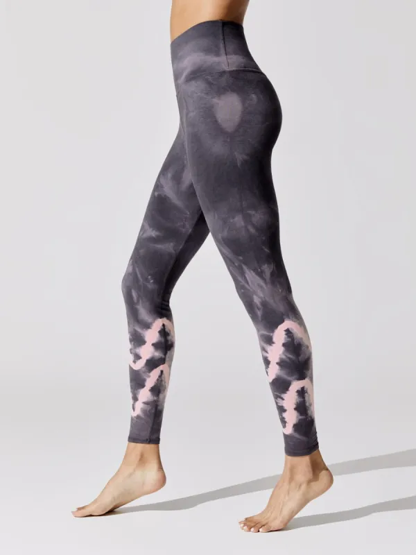 Sunset Legging - Chevron - Slate/Rose Gold sold by Carbon38