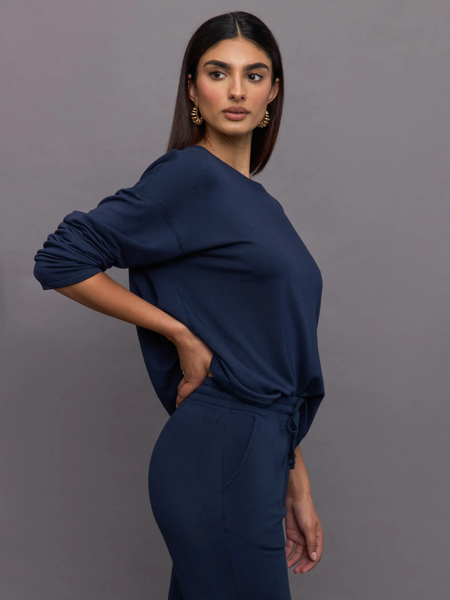 Pullover Sweatshirt - Navy Blazer sold by Carbon38 product image thumbnail 3