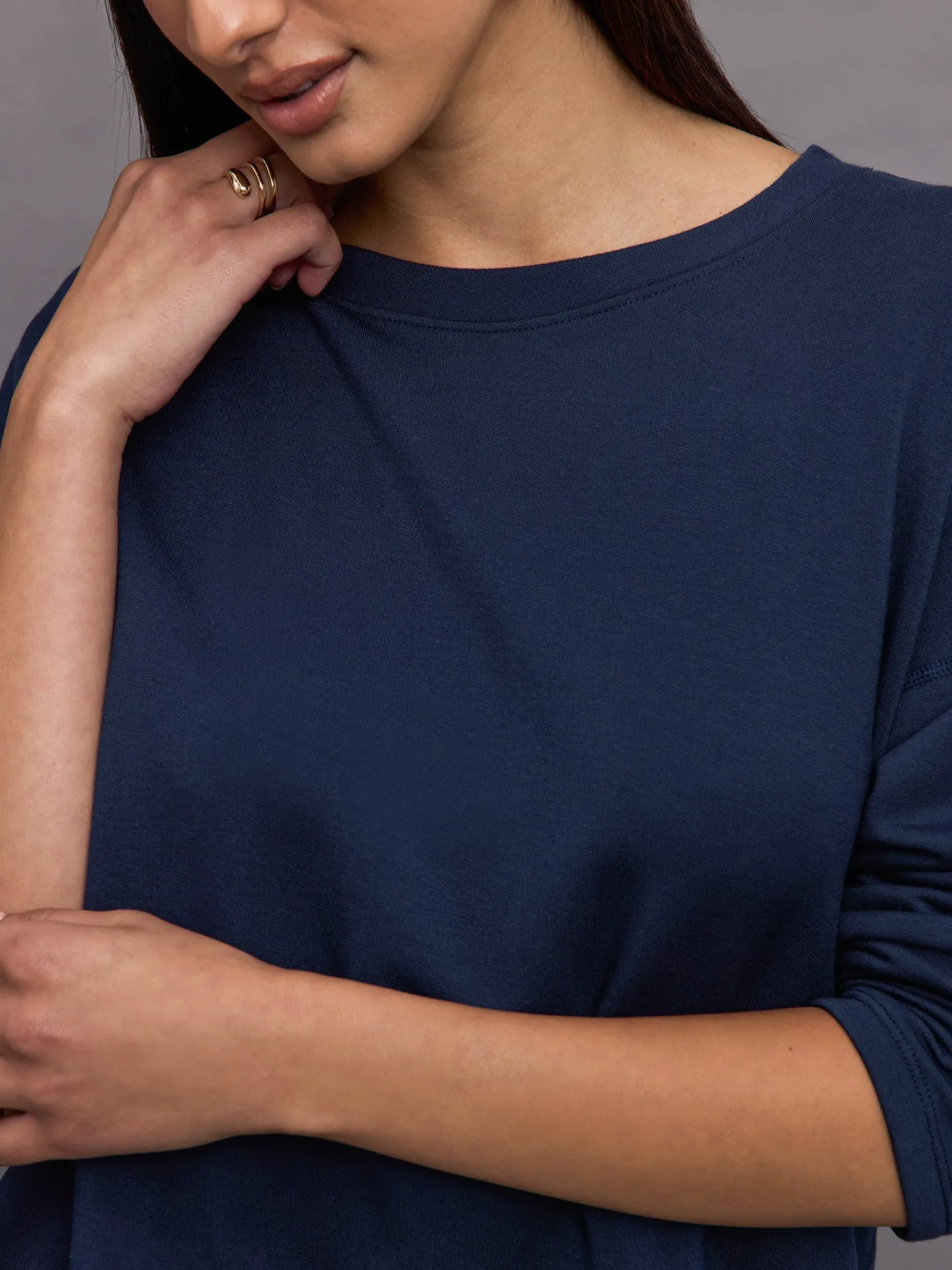 Pullover Sweatshirt - Navy Blazer sold by Carbon38 product image thumbnail 4