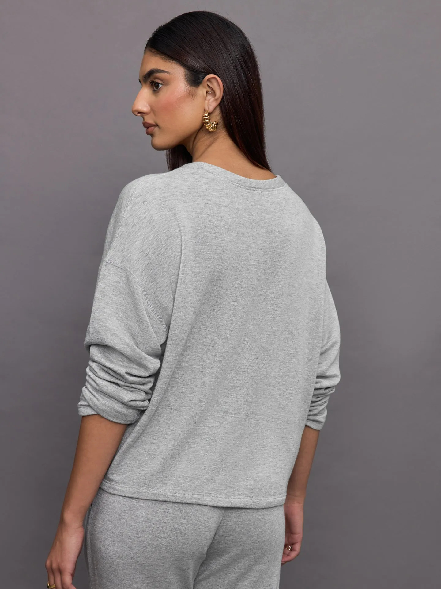 Pullover Sweatshirt - Heather Grey sold by Carbon38 product image thumbnail 4