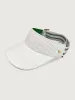 Tennis Visor - White Basketweave sold by Carbon38