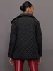 Quilted Coat - Black sold by Carbon38