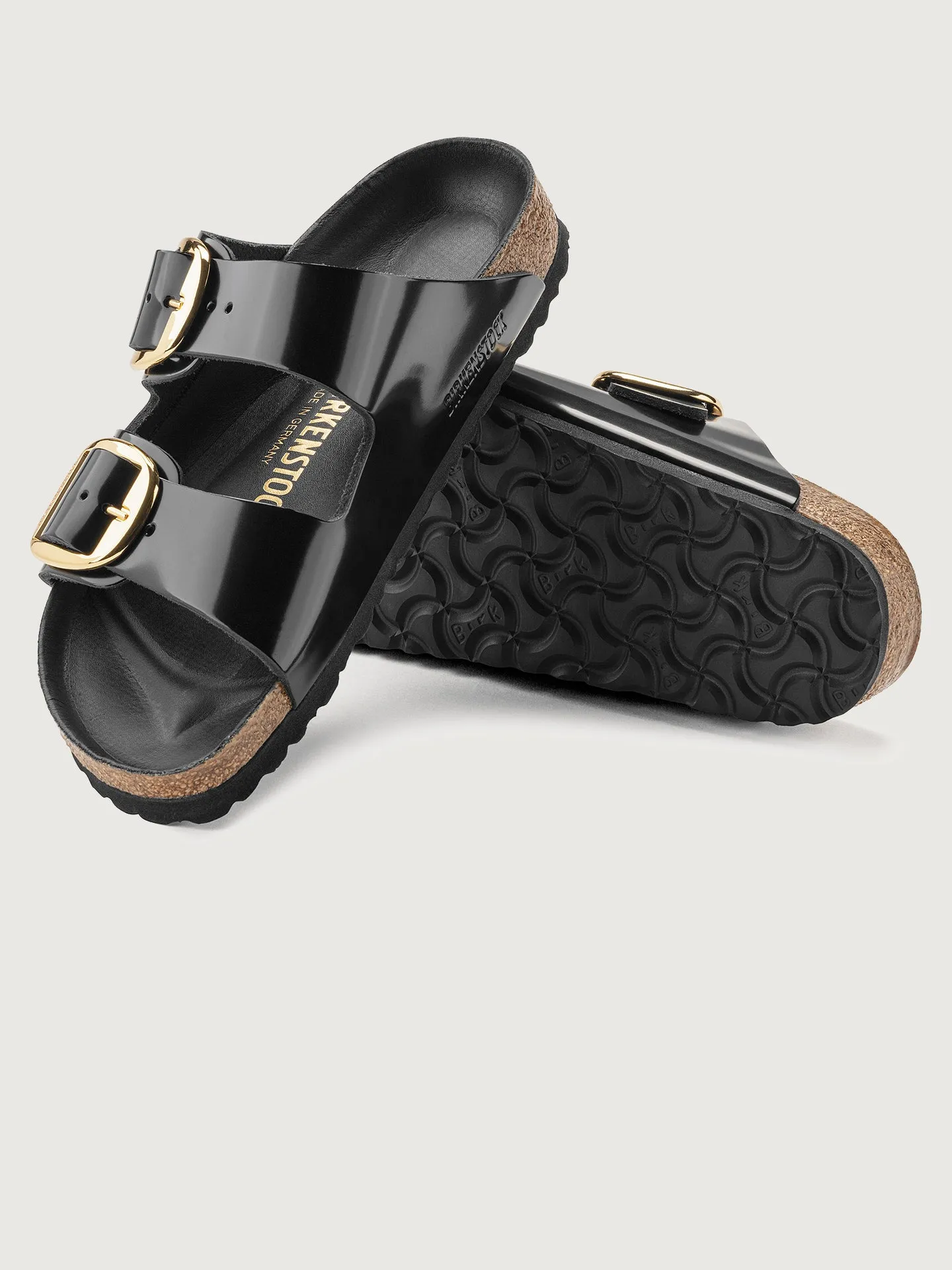 Arizona Big Buckle - High Shine Black Leather sold by Carbon38 product image thumbnail 3