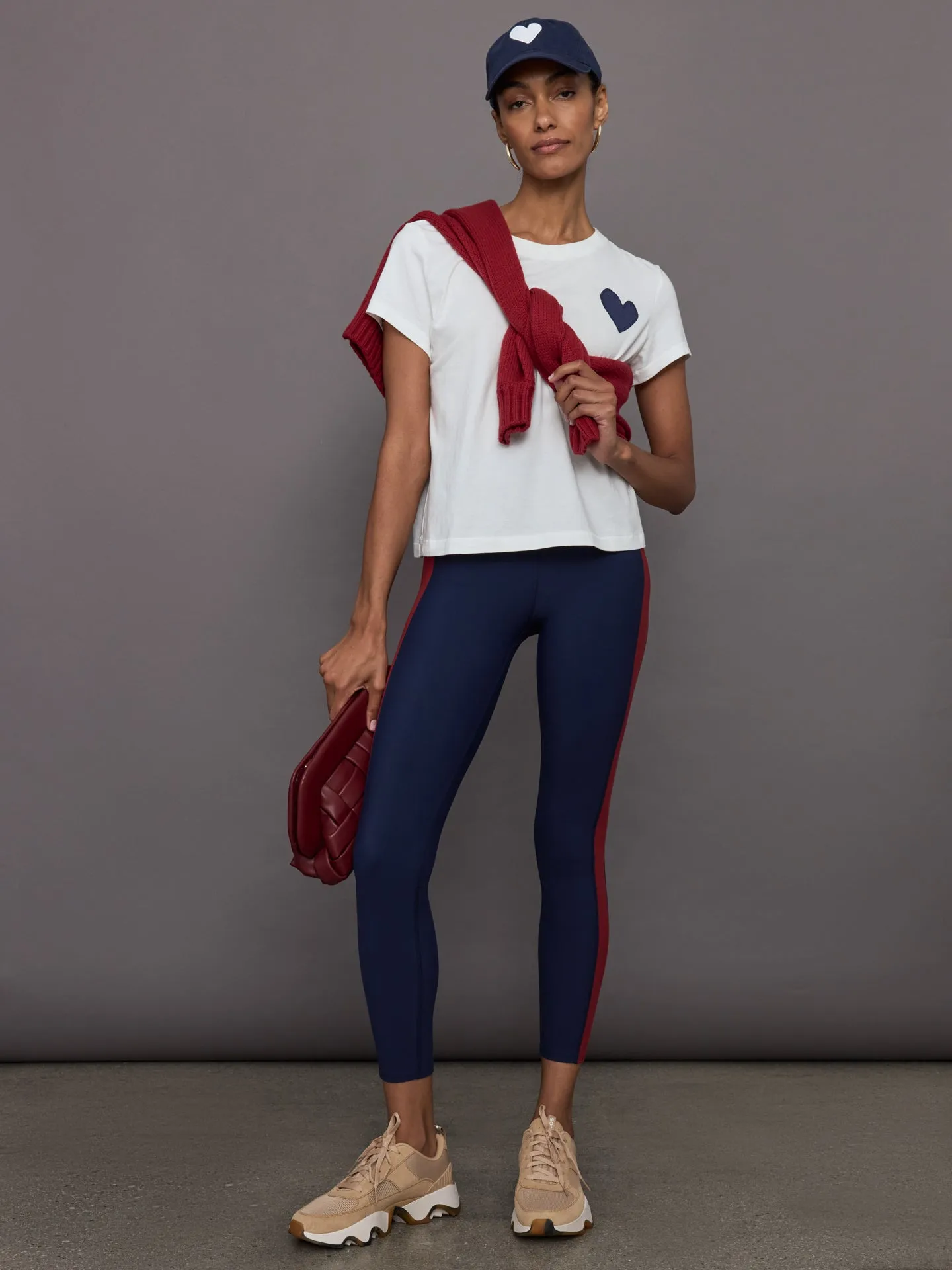 Suke Tee Contrast Imperfect Heart Tee - White sold by Carbon38 product image thumbnail 2