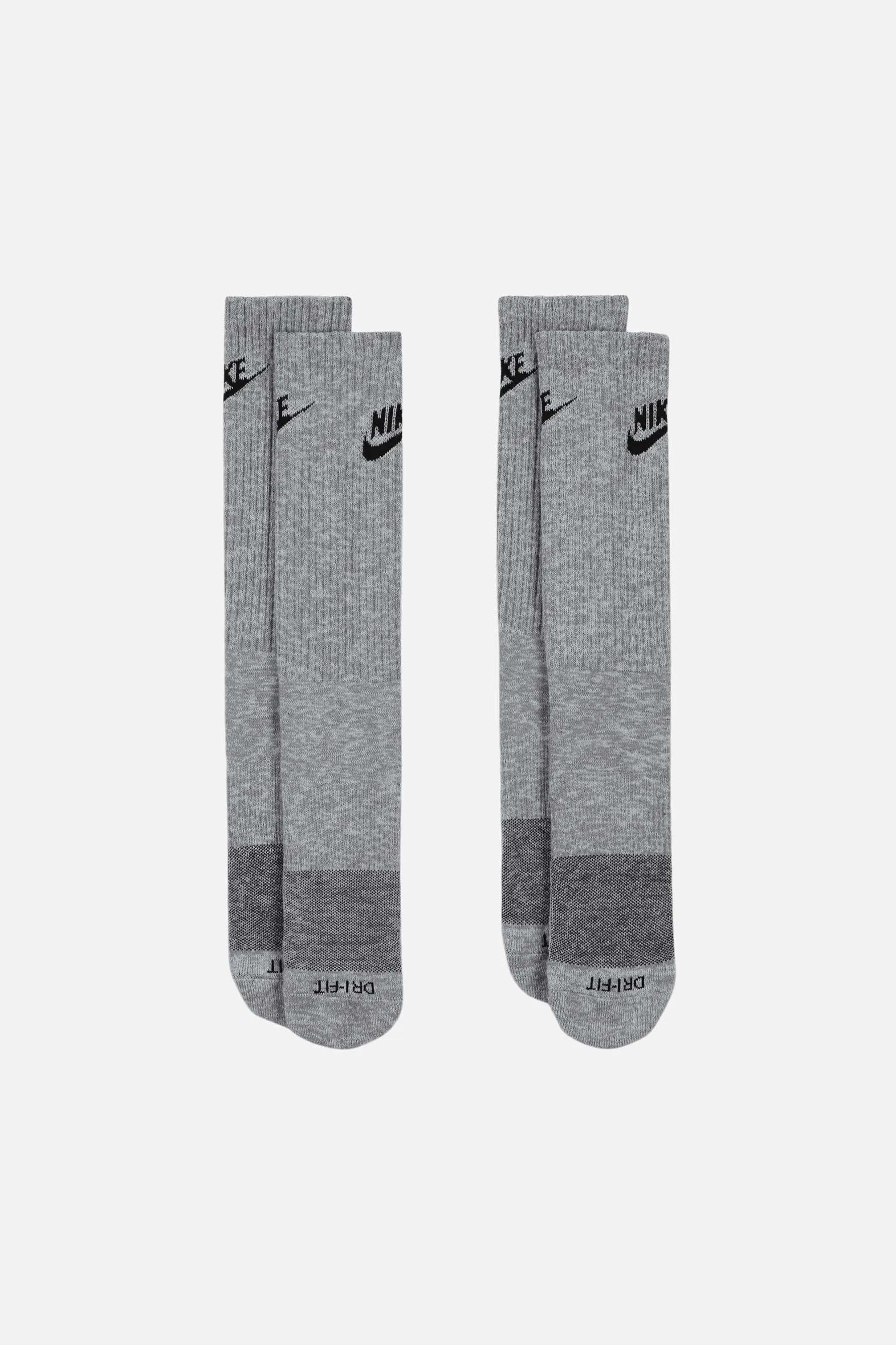 Nike Everyday Plus Cushioned Socks - Particle Grey/Black sold by Carbon38