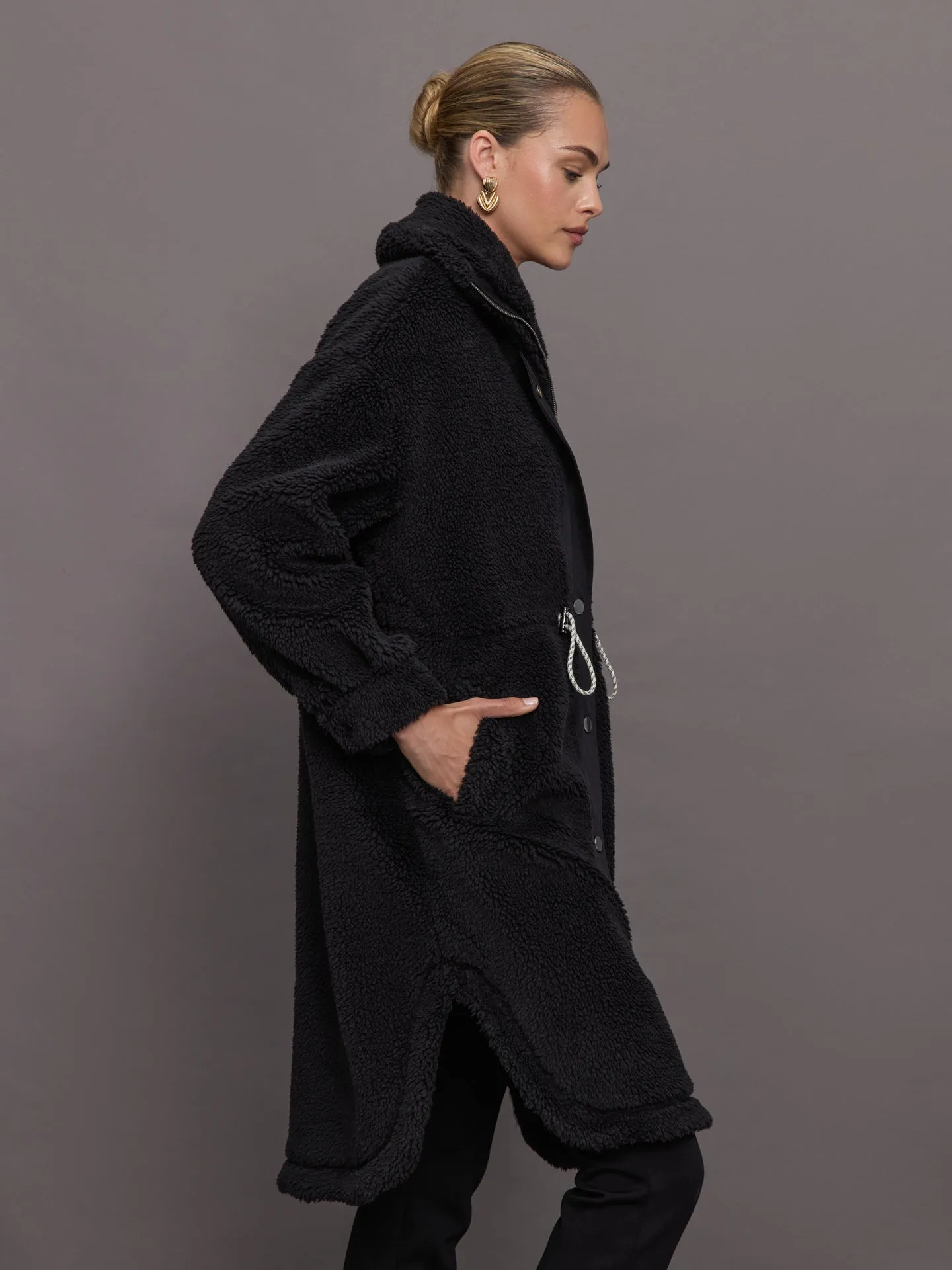 Jones Coat - Black sold by Carbon38 product image thumbnail 3