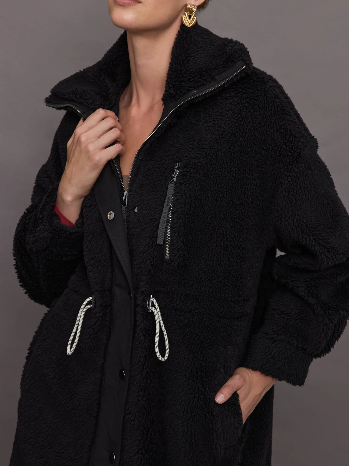 Jones Coat - Black sold by Carbon38 product image thumbnail 5