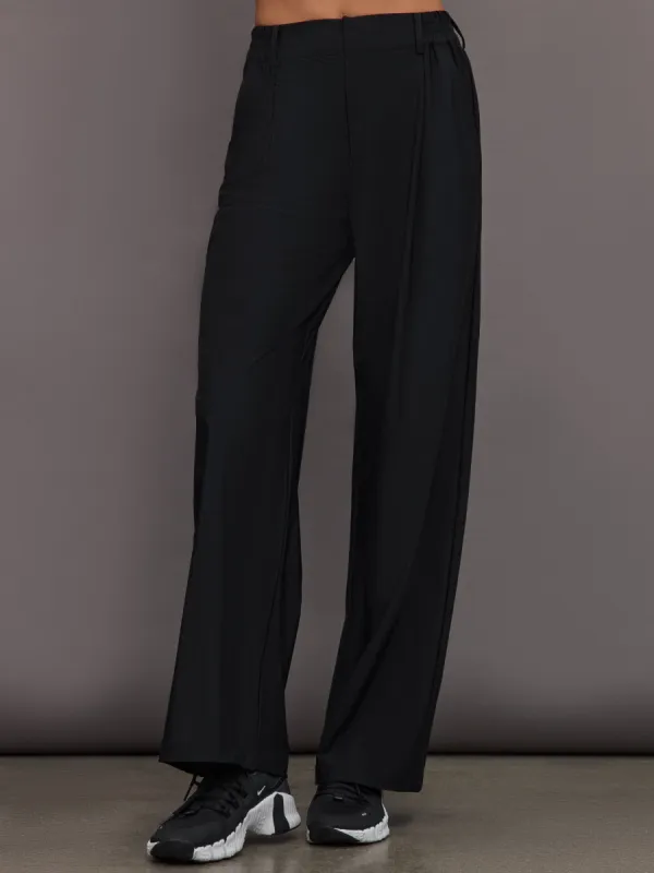 Stretch Woven Pant - Black sold by Carbon38