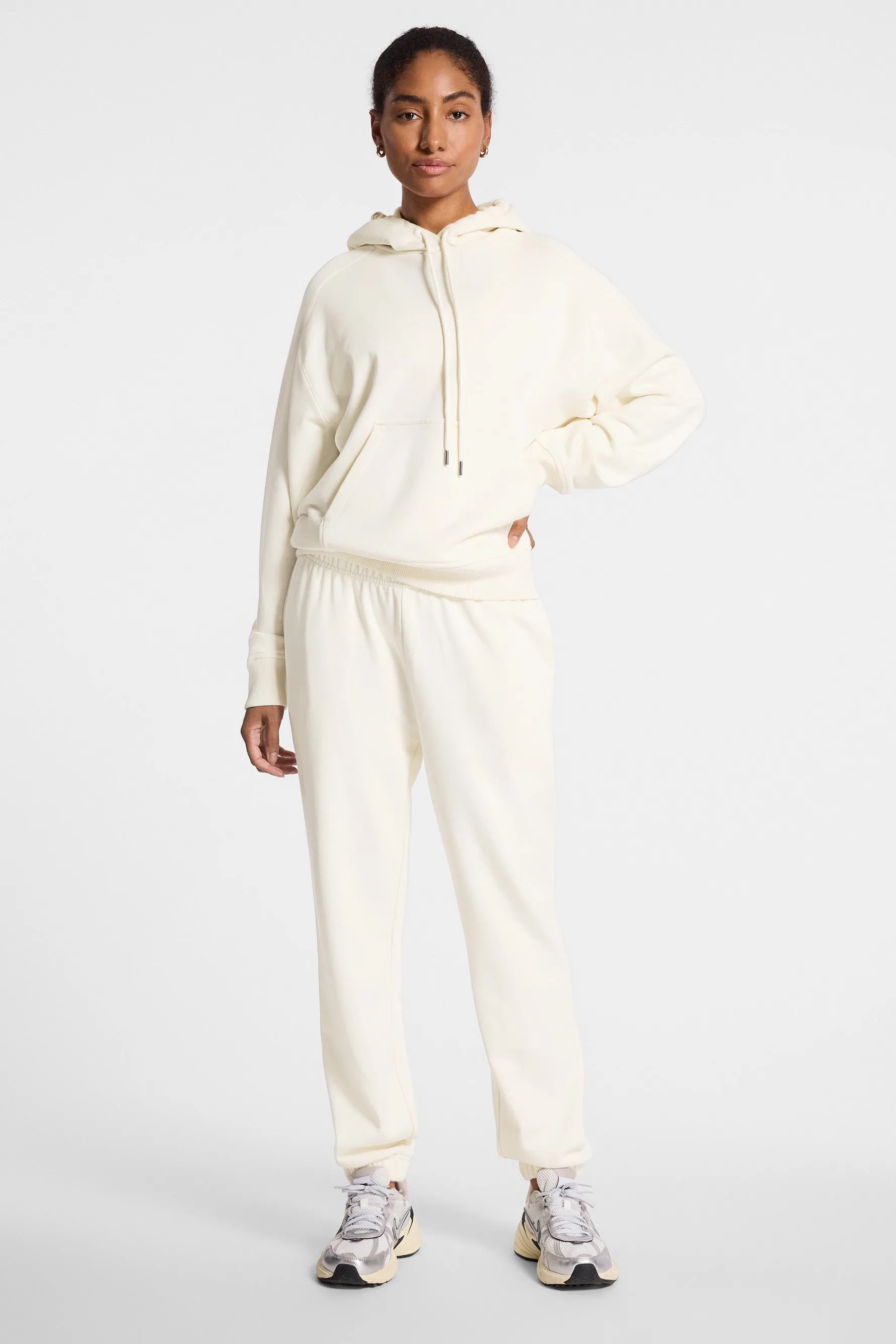 Classic Logo Terry Hoodie - Gardenia sold by Carbon38 product image thumbnail 2