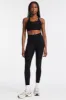 Center Stage Rib Legging - Black sold by Carbon38