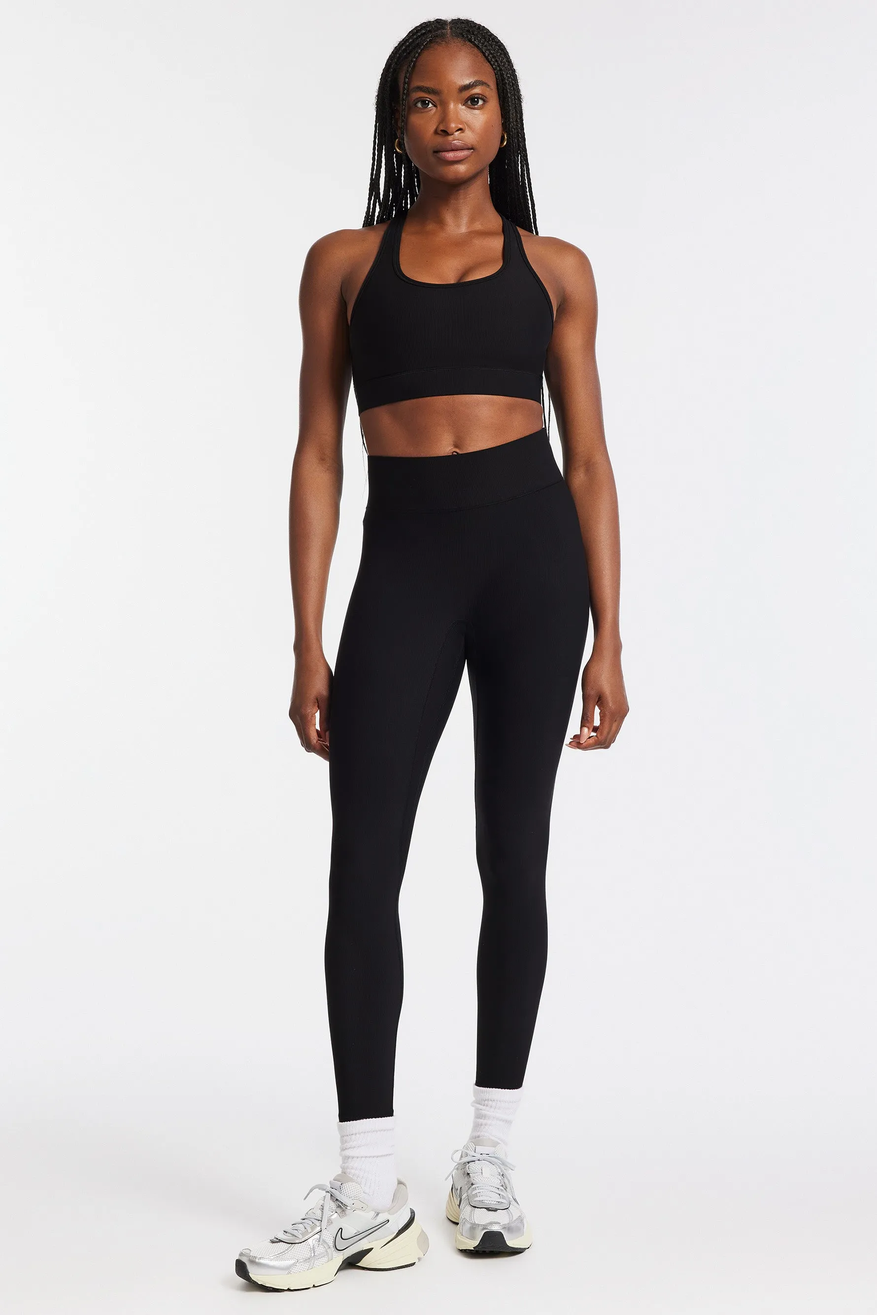 Center Stage Rib Legging - Black sold by Carbon38 product image thumbnail 2
