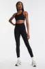Center Stage Rib Legging - Black sold by Carbon38