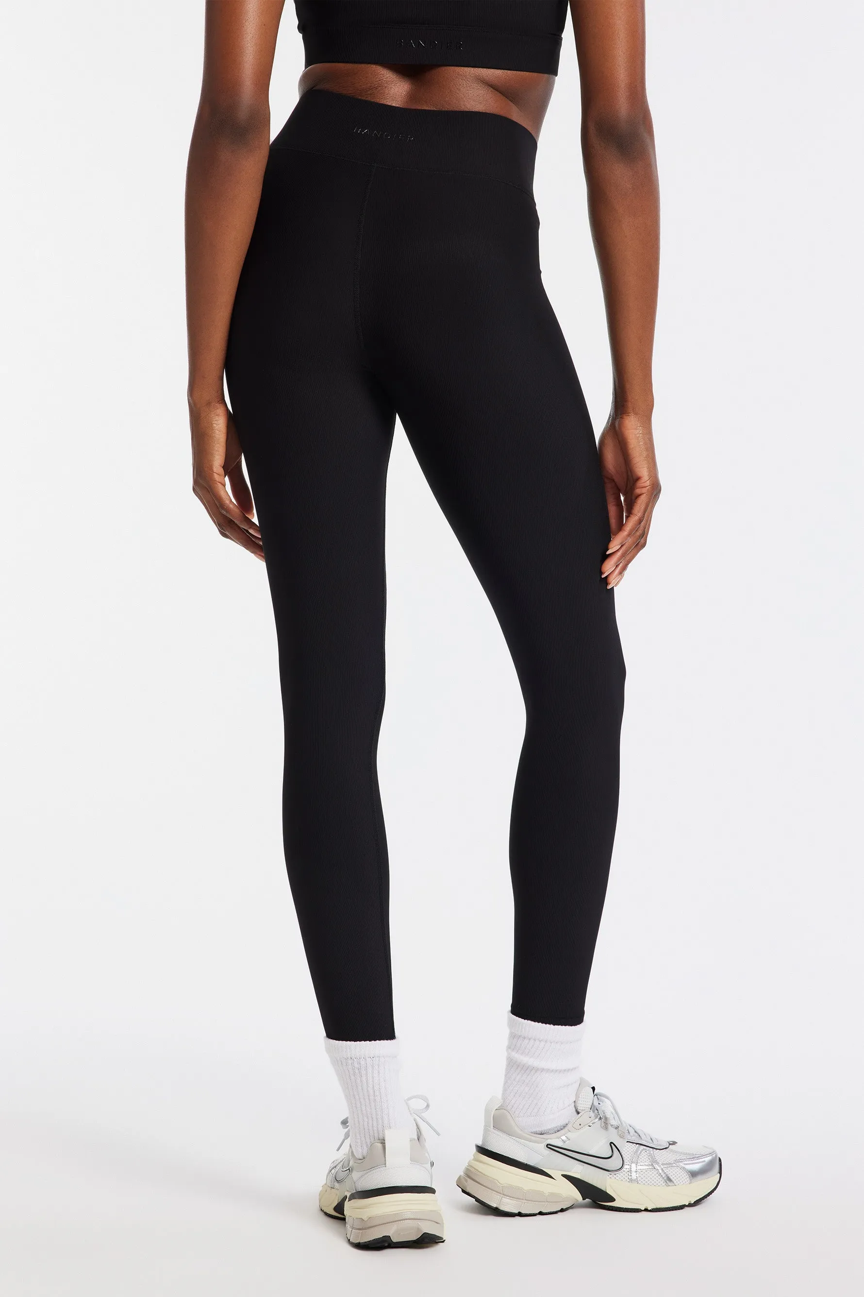 Center Stage Rib Legging - Black sold by Carbon38 product image thumbnail 3