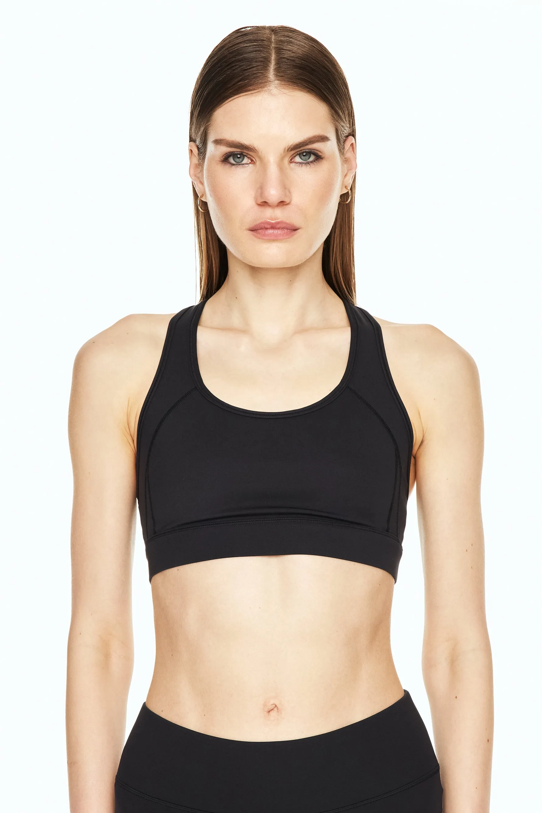 Center Stage Bra - Black sold by Carbon38
