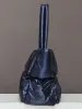Quilted Tote Bag - Navy Blazer Shine sold by Carbon38