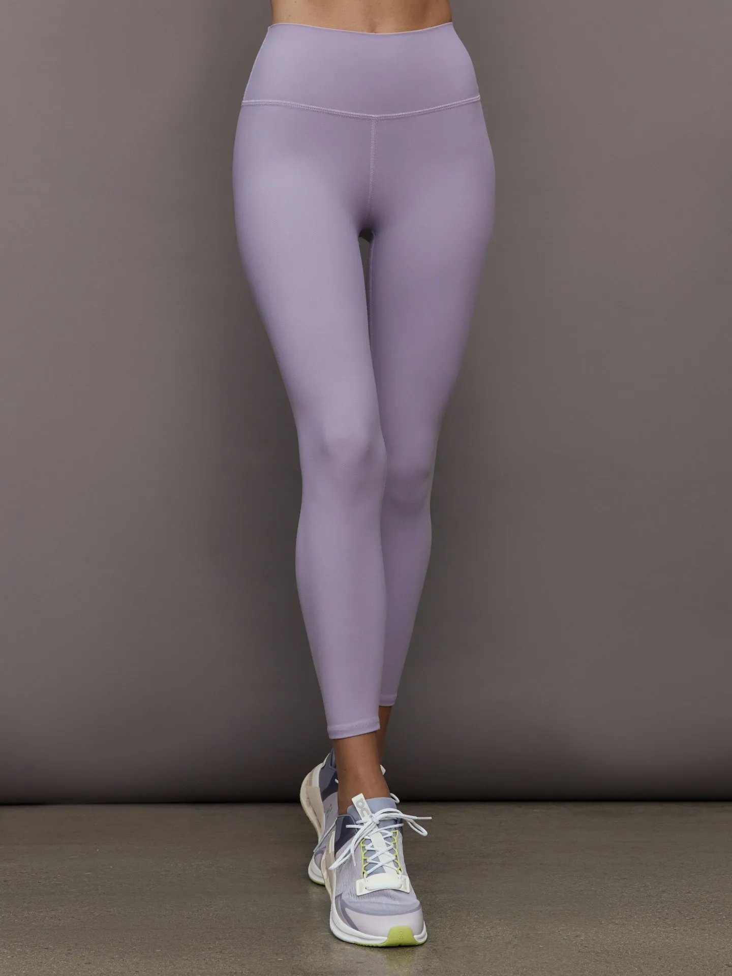 High Rise Legging in Melt - Lavender Grey sold by Carbon38