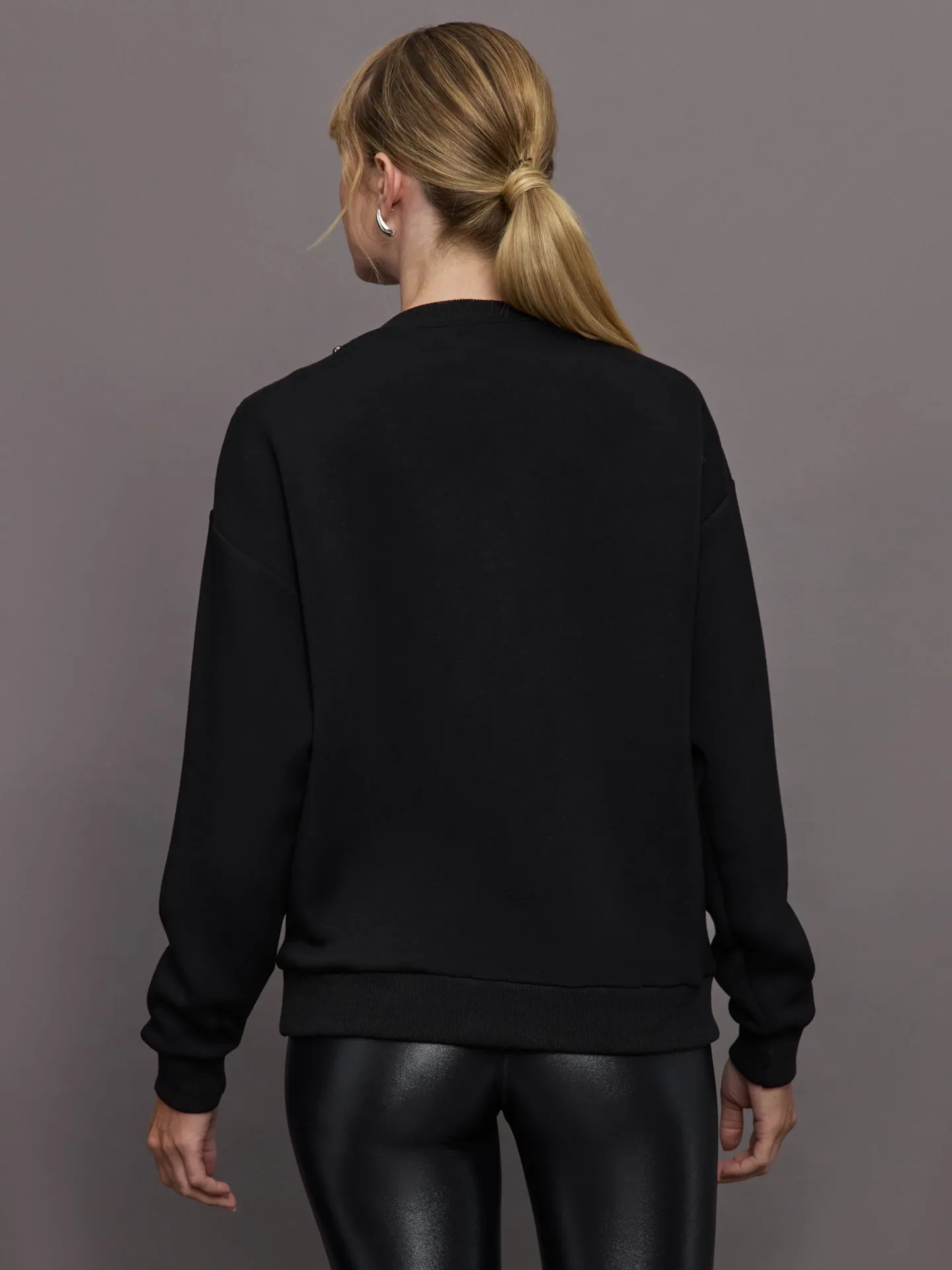 Pearl Sweatshirt - Black sold by Carbon38 product image thumbnail 4