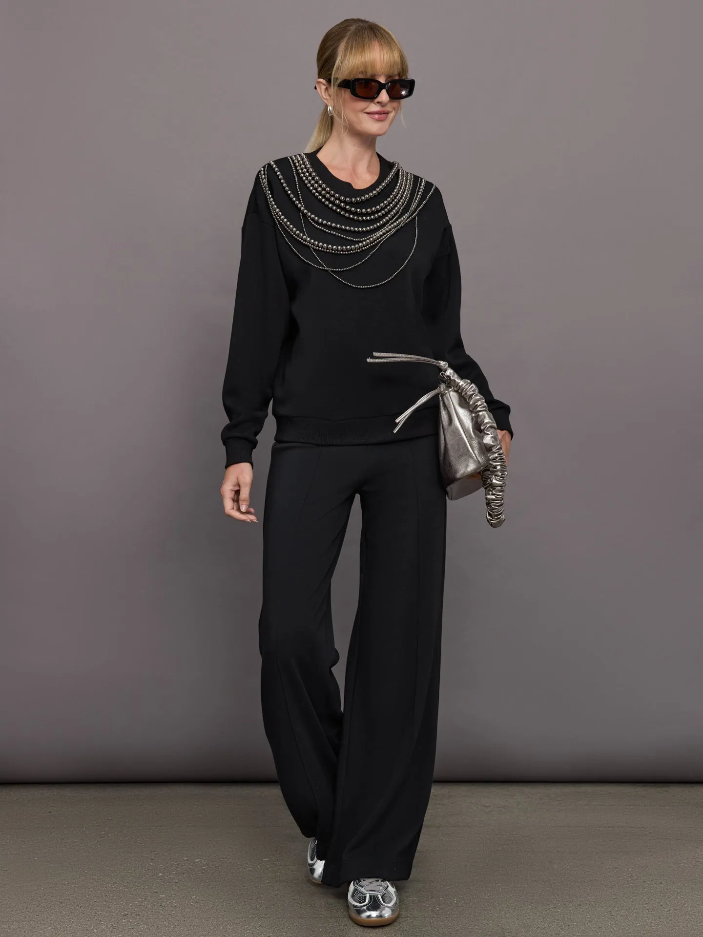 Pearl Sweatshirt - Black sold by Carbon38 product image thumbnail 5