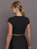 Crop Tee - Black sold by Carbon38