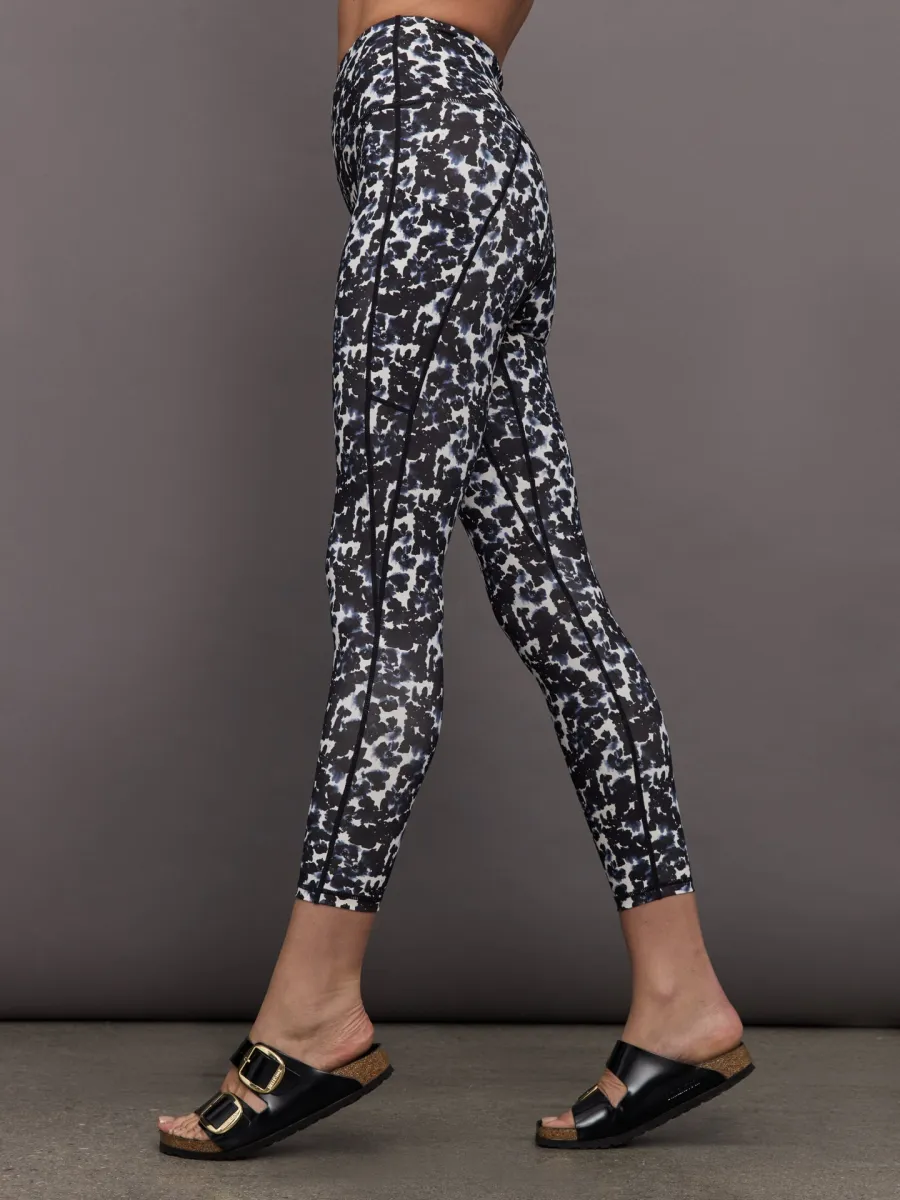 Form High Pocket Legging 25" - Ink Block Floral sold by Carbon38