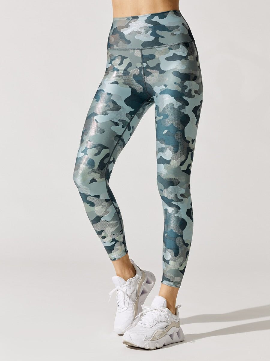 Metallic Camo 7/8 Legging - Metallic Camo sold by Carbon38 product image thumbnail 4
