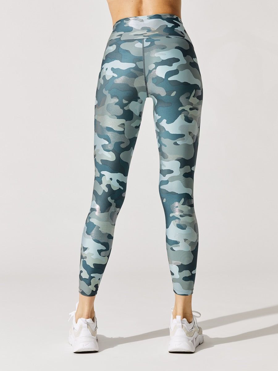 Metallic Camo 7/8 Legging - Metallic Camo sold by Carbon38 product image thumbnail 3