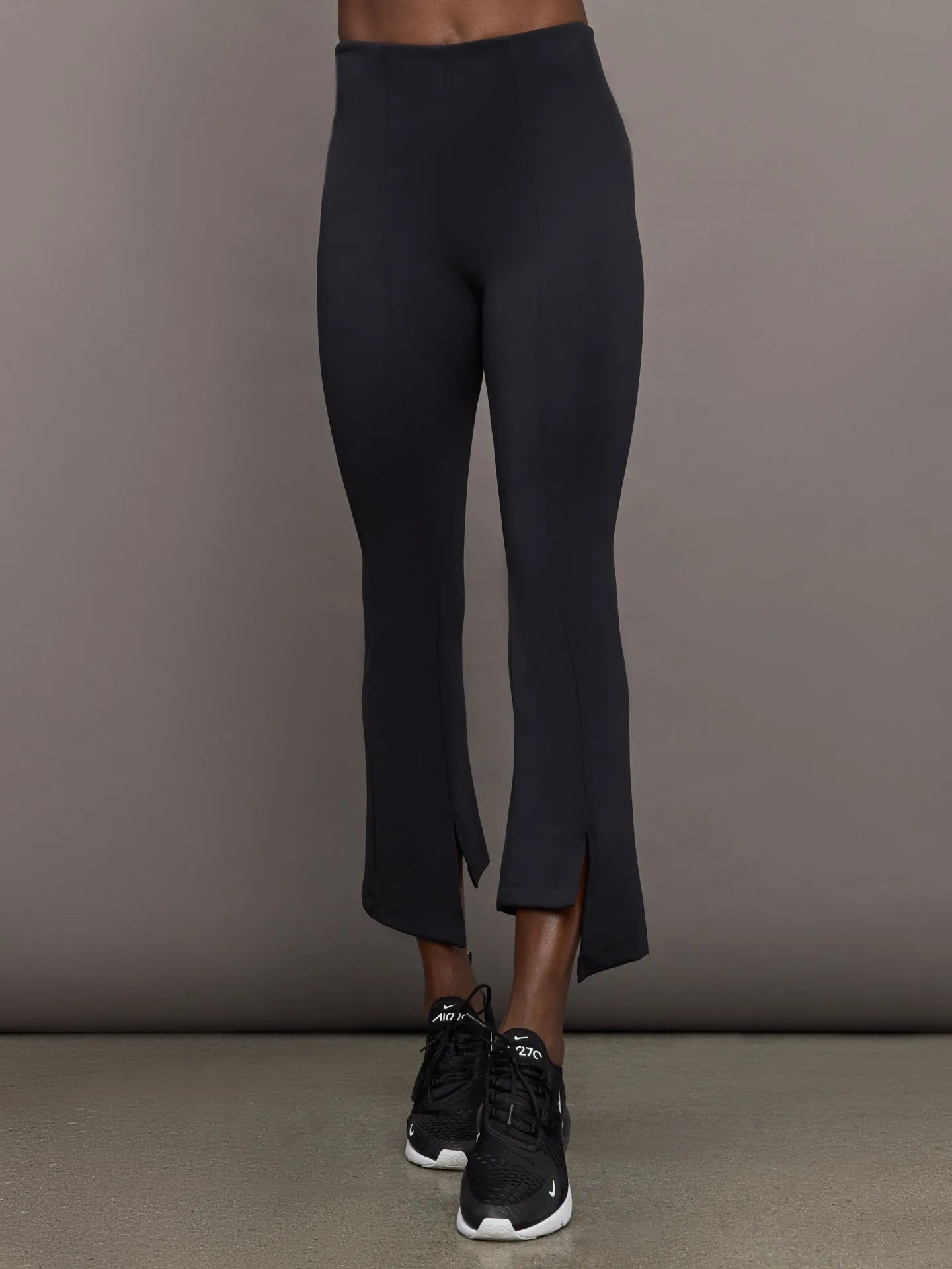 Upper East Side Split Flare - Black sold by Carbon38