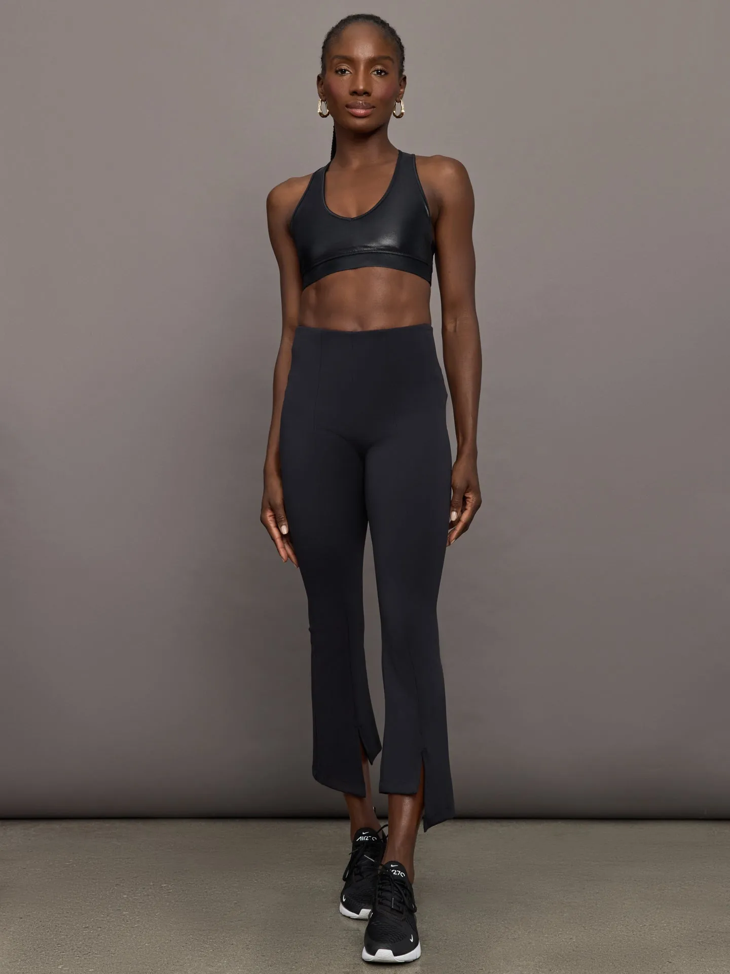 Upper East Side Split Flare - Black sold by Carbon38 product image thumbnail 2