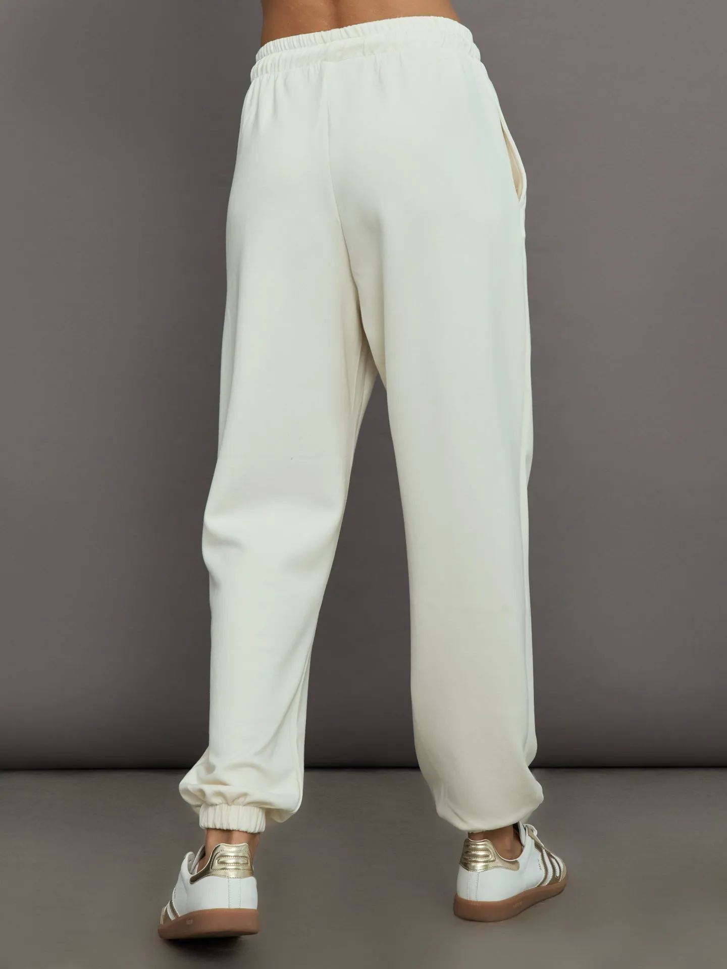 Cleo Cupro Track Pant - Ivory sold by Carbon38 product image thumbnail 5