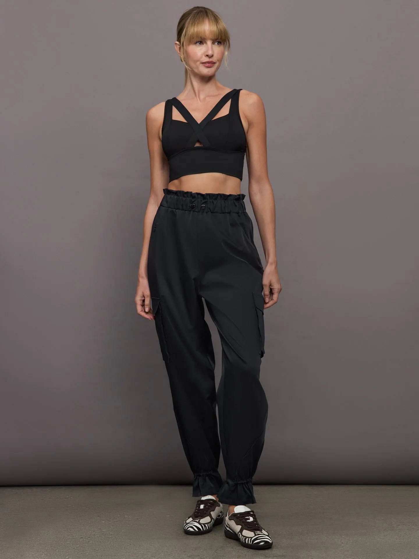 Feline Longline Bra - Black sold by Carbon38 product image thumbnail 2